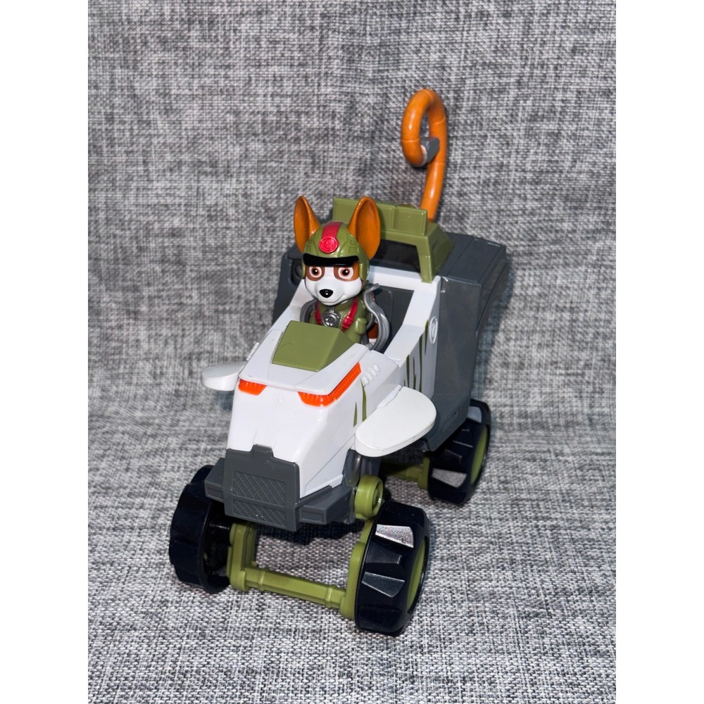 Paw Patrol Tracker Monkey Jungle Cruiser Vehicle with Tracker Figure Toy Set